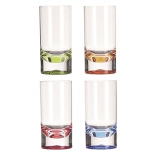 Glass 30cl forskjellige farger 4-pack Flamefield