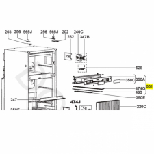 Kontrollpanel Dometic RMD8555 og andre