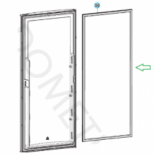 Gummitetting 1153x491mm køleskap Dometic