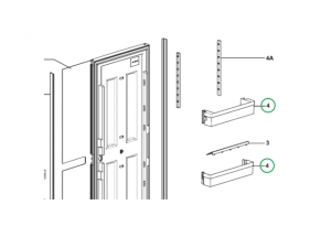 Kjøleskapshylle Dometic
