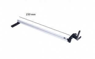 Vindusholder Polifix brakett L230mm Venstre Polivitrum
