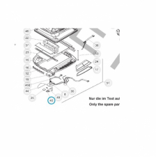 Dekal för Display B2100 Dometic
