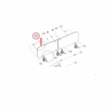 Glassbeskyttelse Dometic venstre