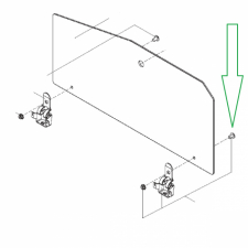 Skru plast for glasslokk Dometic