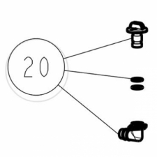 Rist Dometic kjøleskap frysedelen