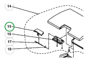 Låskåpa till kylbox CF18 Dometic