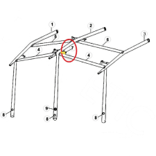 Avstängningsventil lufttub Dometic