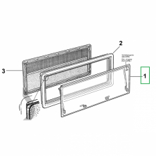 Vindus 700x600mm Dometic Seitz S4 Top hung