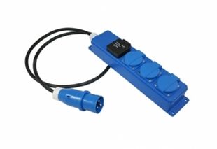 Strømfordeler 230V med USB