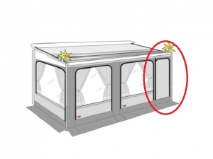 Dør Caravanstore Zip - Eldre modell