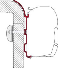 Markisadapter F45, Kit Bürstner