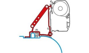 Markisadapter F45, Fiat Ducato/Jumper Boxer High Roof från juni -06
