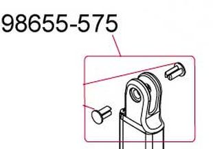 Fäste stödben vänster Fiamma