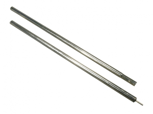 Vindskyddsstång, 22 mm 160 cm stål, 2-delad