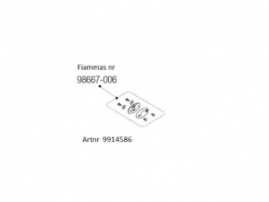 Mittstöd för Caravanstore XL 360-550cm