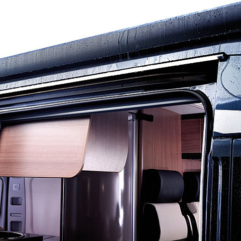 Regnrenne med belysning RainTec RT 100 svart Dometic