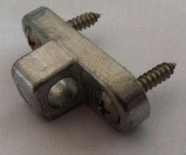 Metallkonsol med skruer 5-pack