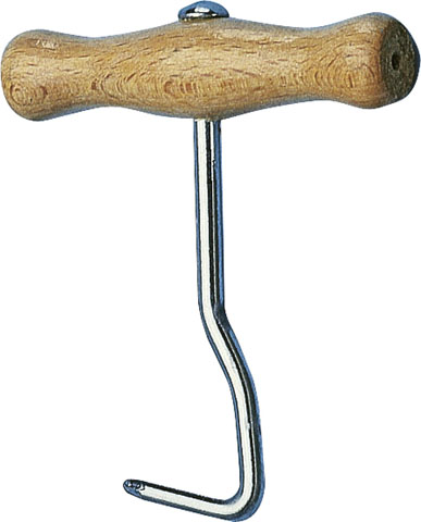 Pluggopptager stål/tre