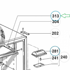 Mansjett sensor Dometic