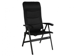 Campingstol Avantgard Noblesse Delux, svart Westfield