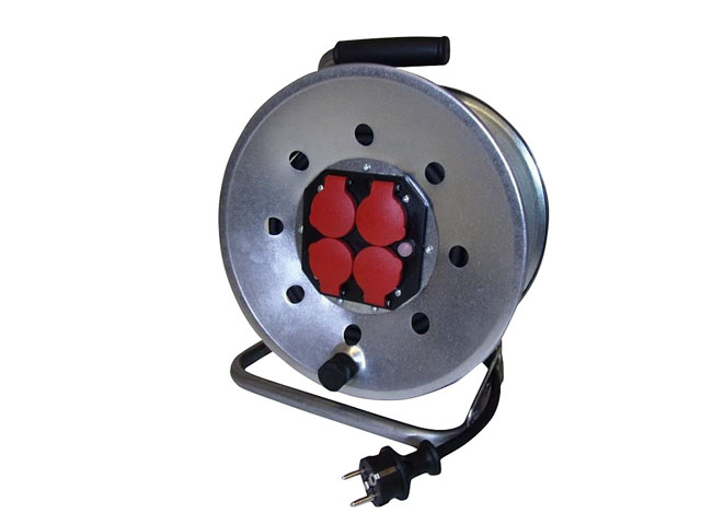 Kabelvinda stålplåt kabellängd 25 m