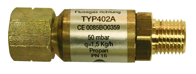 Slangbrottsventil, 30 mbar 1 st. SB