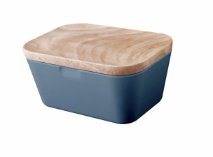 Smørskål Tuscany blå Brunner