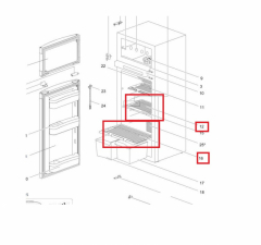 Hyllebrett 415x200 Thetford