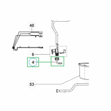 Vinkelbrakett med mutter CT4050 m.fl Dometic