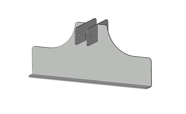 Klämplattsats Reich för Hymer Eriba Touring kort version för manövers