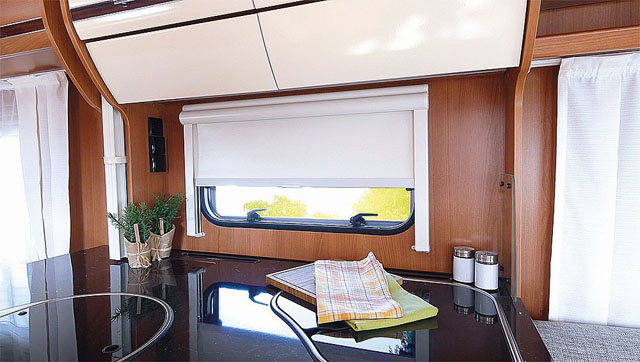 Kombikassett myggnät/gardin, 1130x595mm. REMIflair I