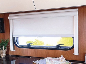 Kombikassett myggnät/gardin, 930x895mm. REMIflair I