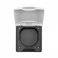 Inntak tom boks lokk grå