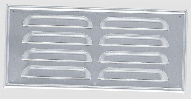 Ventilationgaller, aluminium-a 1 st. SB