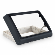 Takluke 70x50cm uten fast ventilasjon, brakett, svart,Dometic Midi Hek