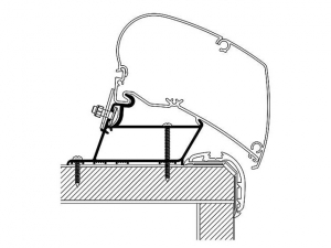 Adapter Thule för Malibu Roof 450 cm