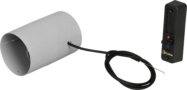 Strängspärr SP2, achatgrå 65/72 mm