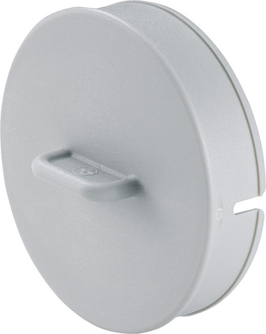 Förslutningslock VD, achatgrå 65/72 mm