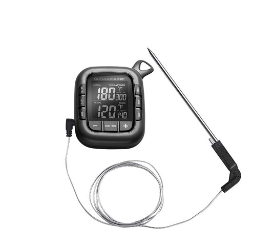 Grilltermometer Outdoorchef Gourmet Check färg svart