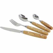 Bestikksett 16 deler Wood Nature Line Gimex