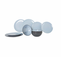 Servise 12 delar lyseblå, Gimex