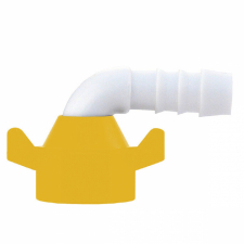 Slangnippel vinklad 1/2