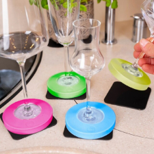 Magnetisk glassdeksel 6-pack Flerfarget Silwy