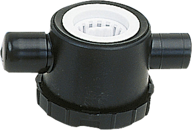 Avløpsbeslag 2 x ø28mm med sil