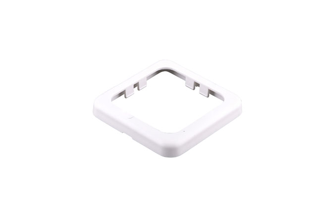 Täckram 60x60mm vit SB