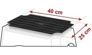 Fiamma-Step Mat Gummimatte 400 x 250 mm