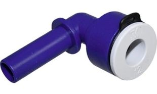 Stikkobling 12mm slange->Uniquick-kobling