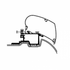 Adapter Mercedes Sprinter / VW Crafter 2006 - 2016 for 6/9-serie