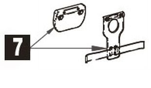 TENSION ARM GUARD CAR STYLE 2 PCS