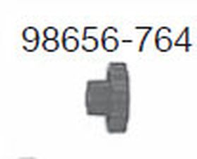 RED KNOB M6 FOR CARRY BIKE